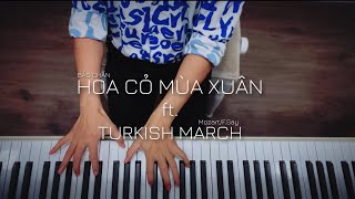 Video thumbnail of "🎹 Mạnh Piano kết hợp ‘Hoa Cỏ Mùa Xuân’ (Bảo Chấn) và ‘Turkish March’ (Mozart/F.Say)"