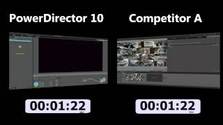 PowerDirector 10 Rendering Speed Benchmark