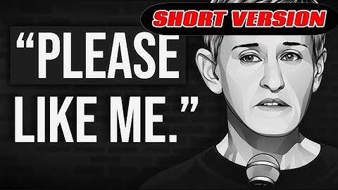 Ellen Just Tried To Make A Comeback... It's Not Going Well - Short Version