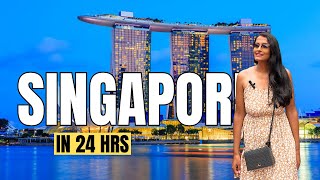 Singapore City Tour 2024  | Singapore City Walk  Travel Vlog Hindi, Singapore Layover Transit Visa