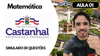 SIMULADO 01 DE MATEMATICA BANCA CETAP CONCURSO DE CASTANHAL