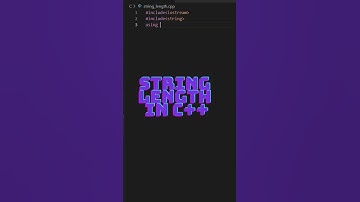 String length in c++/cpp