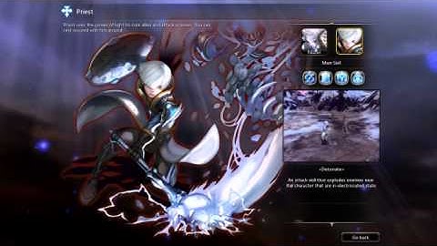 DragonNest Character creation