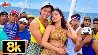 Pyar Ki Kashti Mein 8K Full Video ❤️ Hrithik Roshan & Ameesha Patel | 2000's Romantic Bollywood Song
