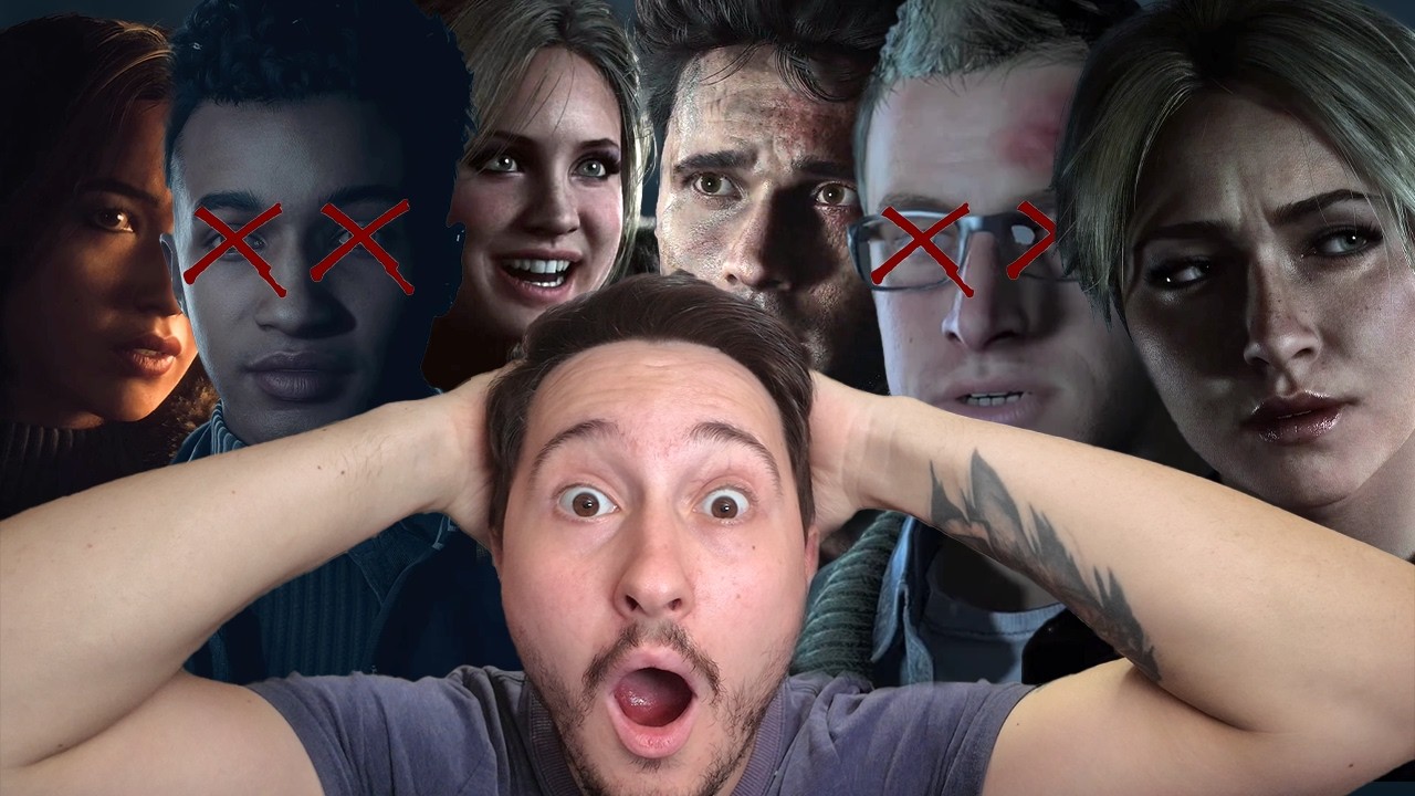 All Deaths In Until Dawn | Reaction 