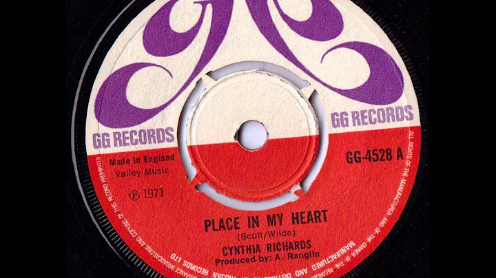 Cynthia Richards - Place In My Heart - GG Records