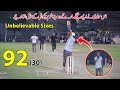 Unbelievable Sixes By Local Team Against Tamour Mirza Khurram Chakwal | 92 Runs Need 30 Balls