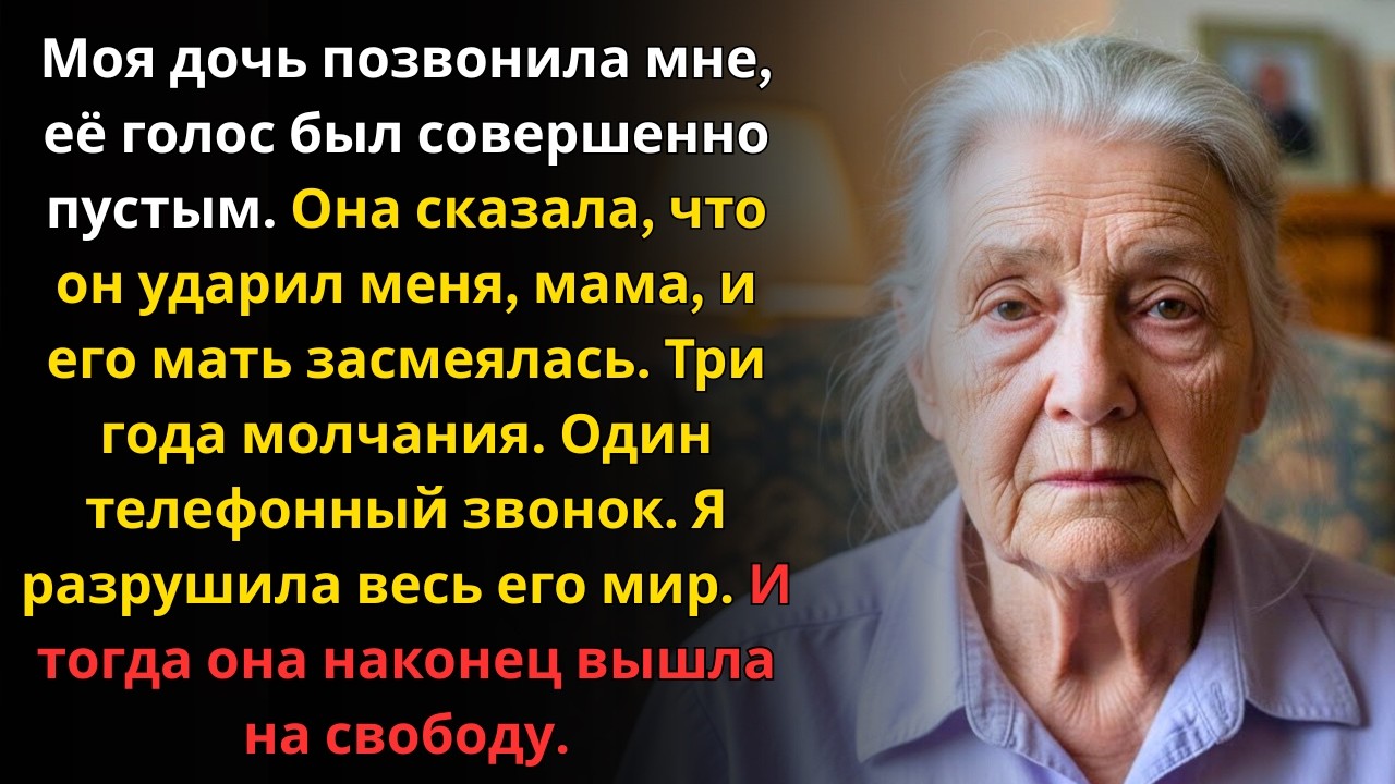 Зять ударил мою дочь, а его мать смеялась… Тогда я одним звонком разрушила его жизнь