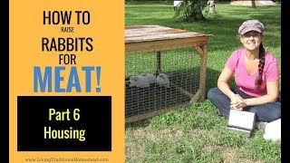 Raising Rabbits for Meat Part 6:  Rabbit Housing