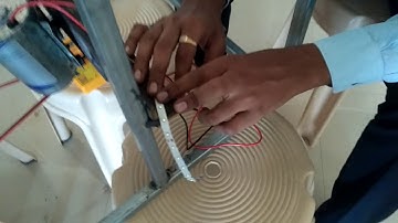 Four blade darrious wind turbine experiment in wind tunnel