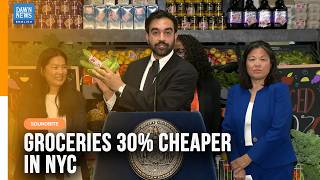 Mayor Mamdani Announces Groceries 30% Below Retail Prices in NYC