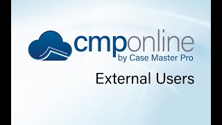 CMPOnline - External Users