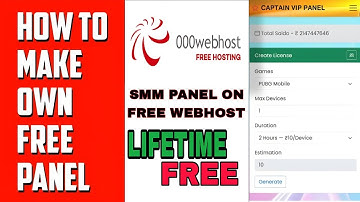How To SetUp Kuro Panel Online System On Free Hosting 000WebHost | How to Make Own Panel Free