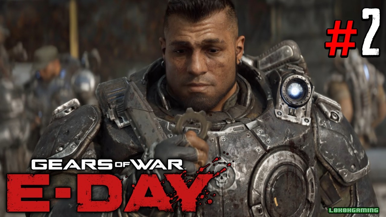 Gears of War E-Day - ¿Merece la Pena? - Dificultad Locura - Gameplay Español #2 - Xbox Series X