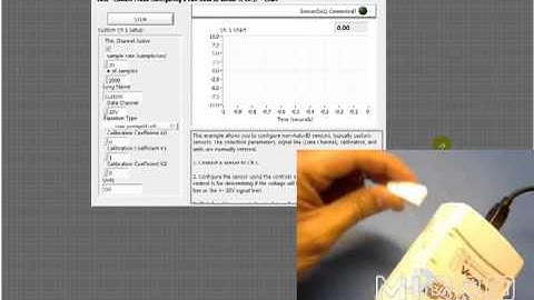 Sistema de Adquisicion de Datos y Labview con National Instruments