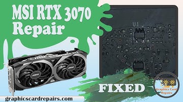 RTX 3070 Graphics Card Not Detected - A Quick Fix Tip for Repair Technicians.