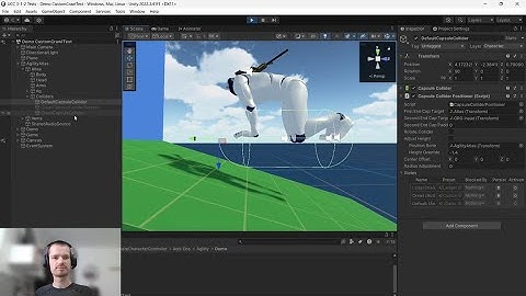 UCC Crawl and Capsule Collider Positioner issues