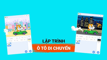 Scratch 3.0: Lập trình ô tô di chuyển
