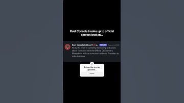 Rust Console I woke up to official servers broken…#shorts #rust #rustconsole