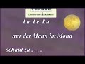 La - Le - Lu Gesang + Klavier - PDF Noten von Heinz Rühmann in F Dur -  4251133759815