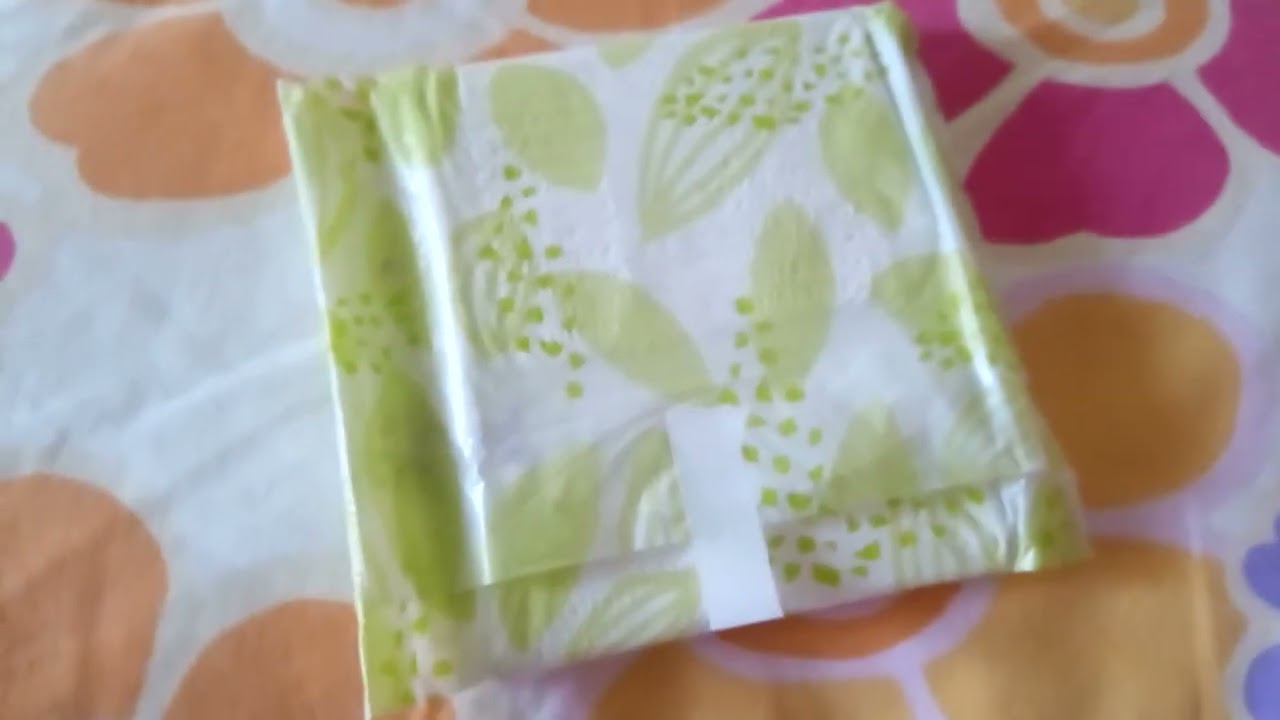 Распаковка прокладок Naturella ultra макси на 8 капелек 