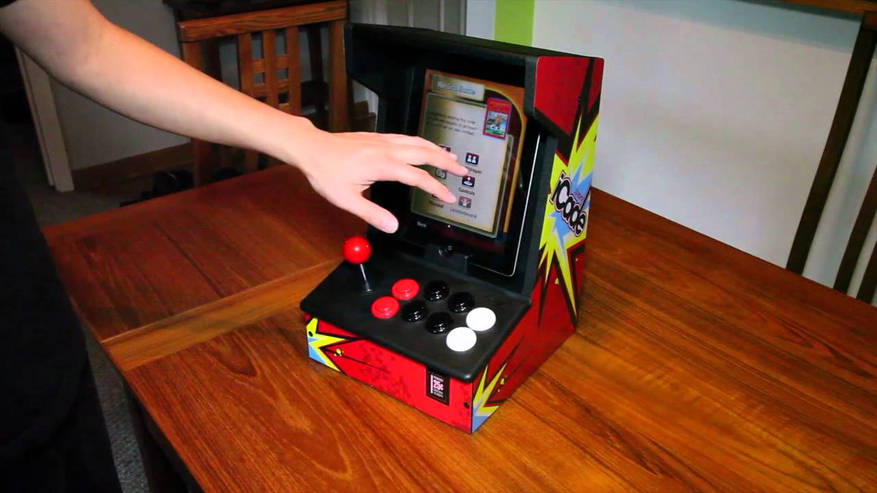 Icade Ipad Arcade Controller Cabinet Review Youtube