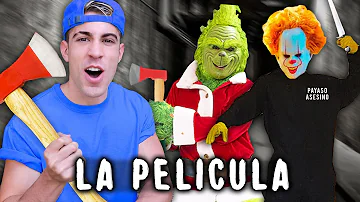 ALEJO IGOA VS EL PAYASO ASESINO Y EL GRINCH *LA PELICULA COMPLETA*