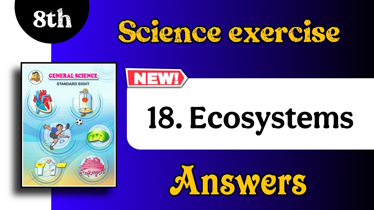 8th science chapter 18 question answer - ecosystems class 8 exercise ...