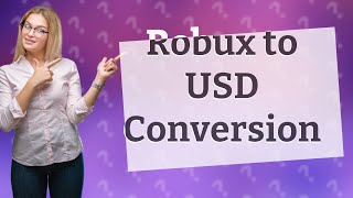 How much USD is 100k robux?