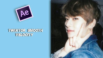 smooth velocity tutorial | after effects