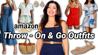 Amazon Throw On And Go Summer Outfits That Look Effortlessly Put Together Every Time!