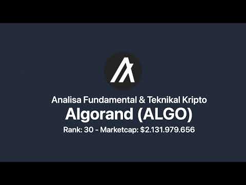 Analisa Algorand ALGO | Trading Cryptocurrency | Cari uang dari internet