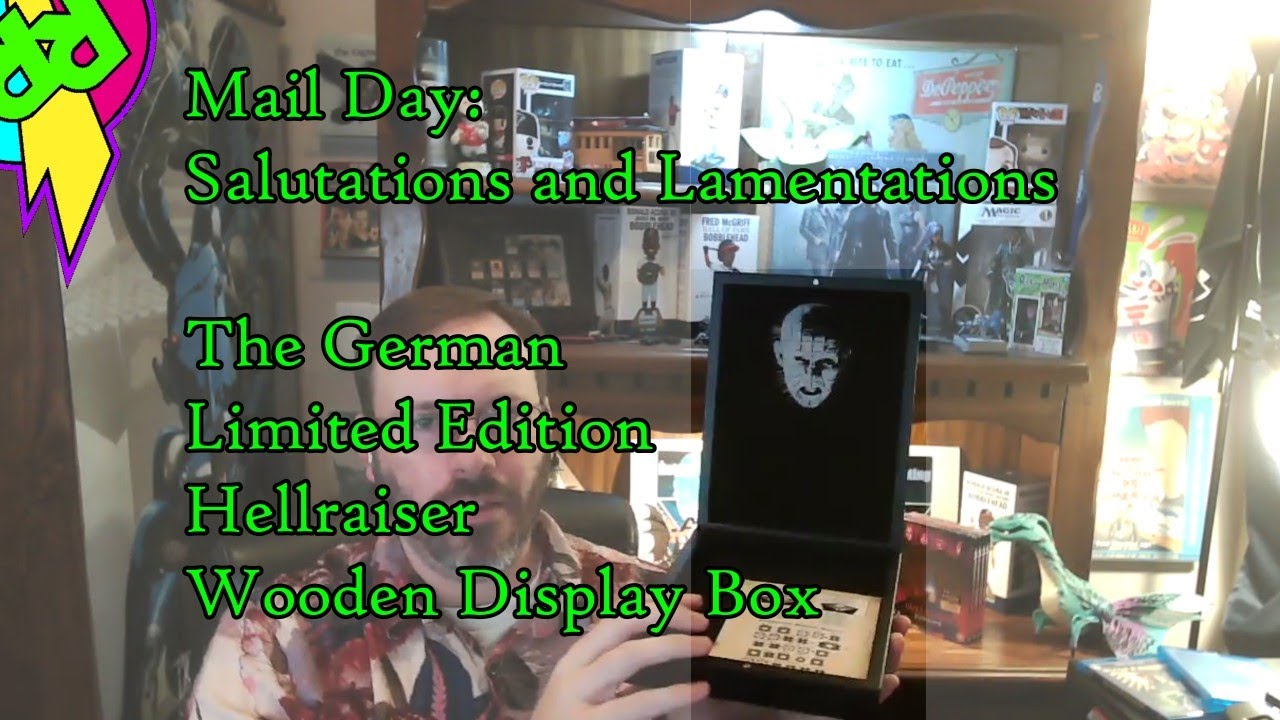 Mail Day: Hellraiser Unboxing | Limited Edition German Wooden Display Box