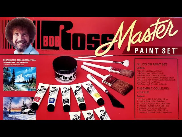 Bob Ross Paint Set Unboxing - Opening a relic from years past