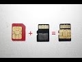 Micro SD e SIM no mesmo simultâneo para slot híbrido.