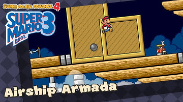 SMA4 Custom Level: Airship Armada