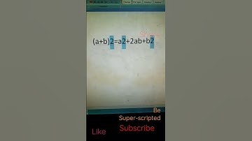 To write any Mathematical Formula in MS WORD