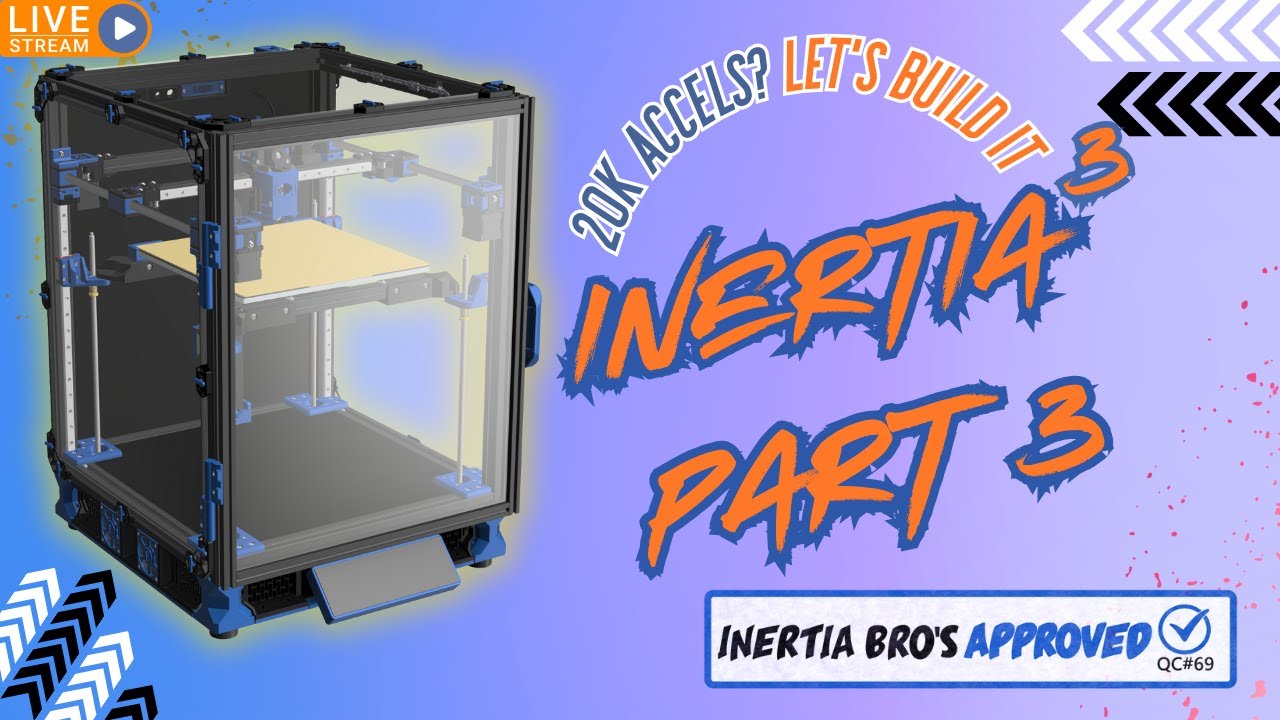 Inertia³ Build – Part 2 | Gantry Assembly, Z Rails & Toolhead