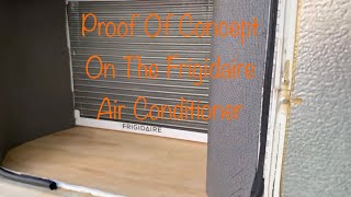 More 5000 BTU Frigidaire A/C Testing in the Truck Camper