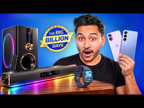 10 Crazy Flipkart Big Billion Days Deals - iPhone 17, S25, TVs & More 🤯