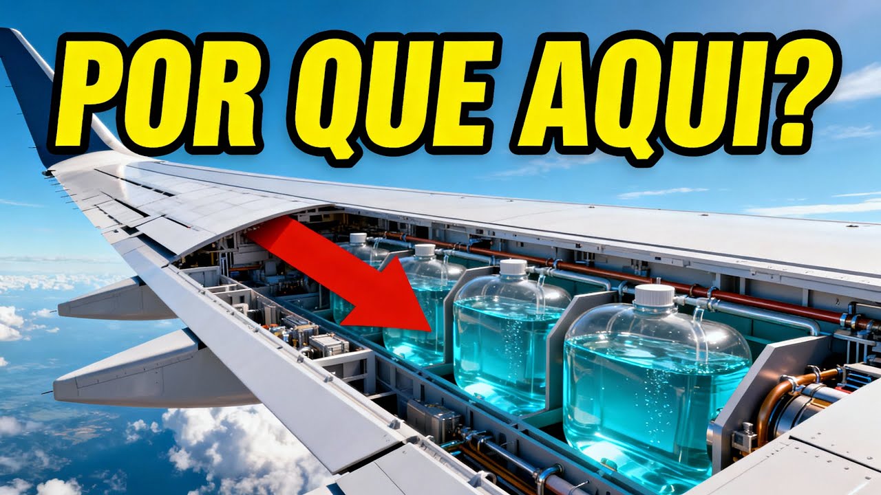 Por Que o Combustível Fica nas Asas? A Resposta te Surpreende