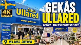 Gekås Ullared In Stunning 4K The Worlds Largest Department Store Walking Tour 2026