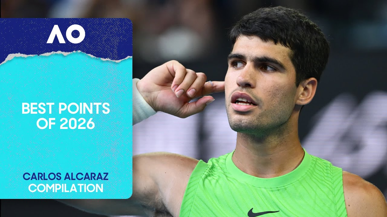 Carlos Alcaraz | Best Points | Australian Open 2026