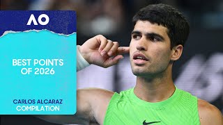 Carlos Alcaraz Best Points Australian Open 2026