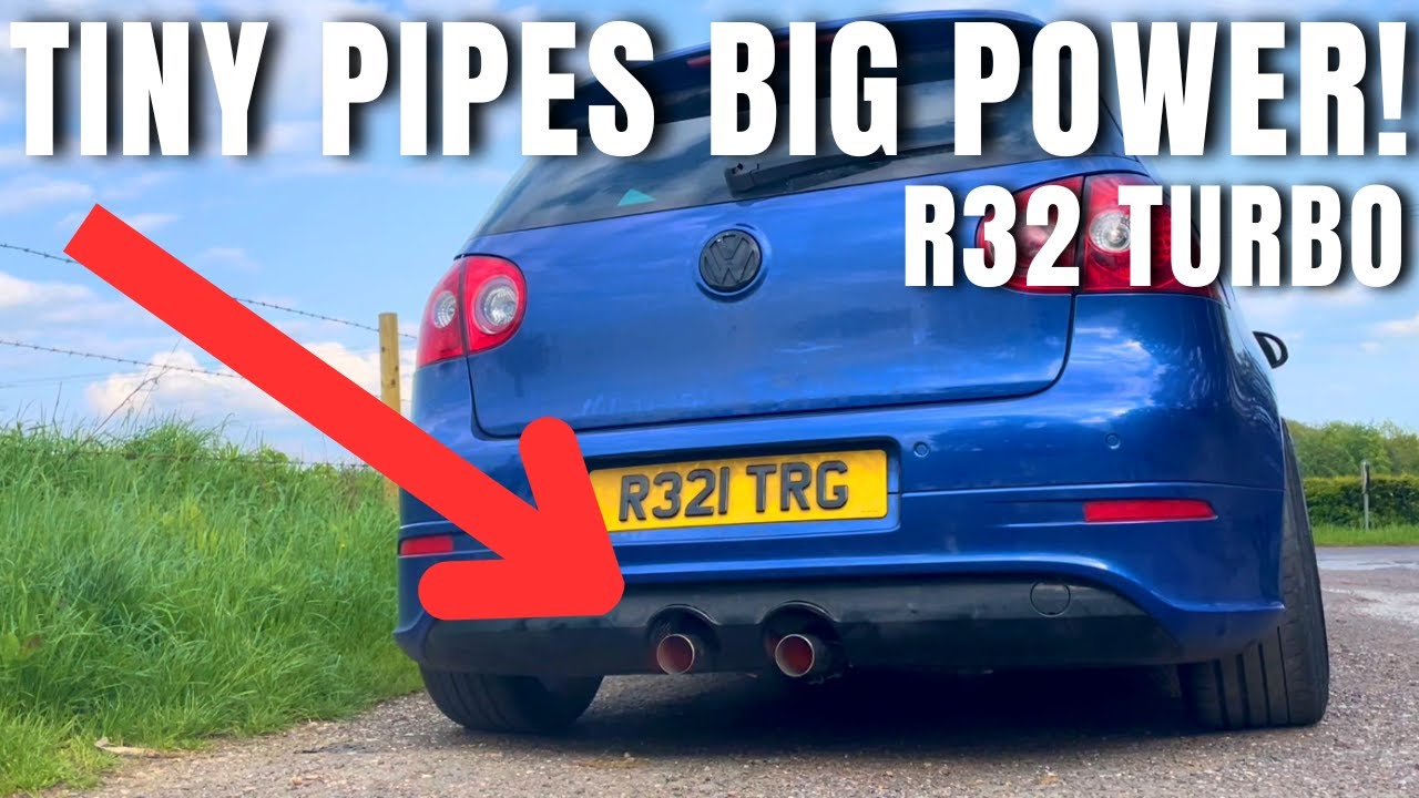 I HATED This Job! MK5 Golf R32 TURBO 3inch Custom Exhaust YouTube