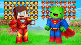 How JJ and Mikey Became Iron Man and Superman in Minecraft?  Maizen