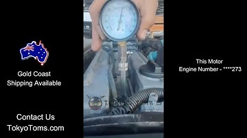 1JZ GTE VVTI  273 start running test compression test