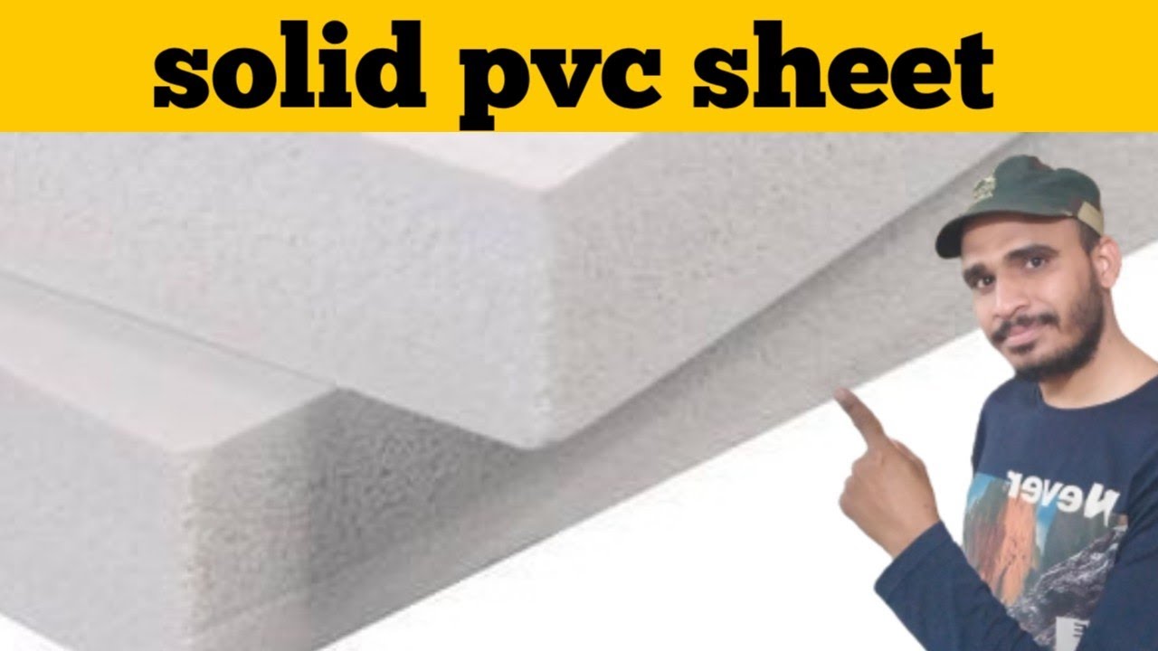 pvc sheet kya hoti he | what is pvc solid sheet - YouTube