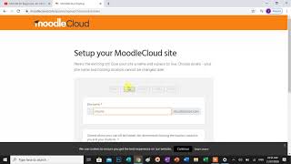 How to sign up in Moodlecloud