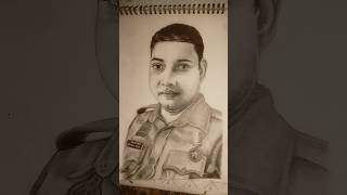 1😳lile plz first sketch after my board exam make your support plz subscribe my channel #art #shorts